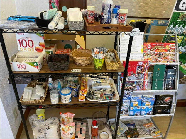 無料貸し出し棚